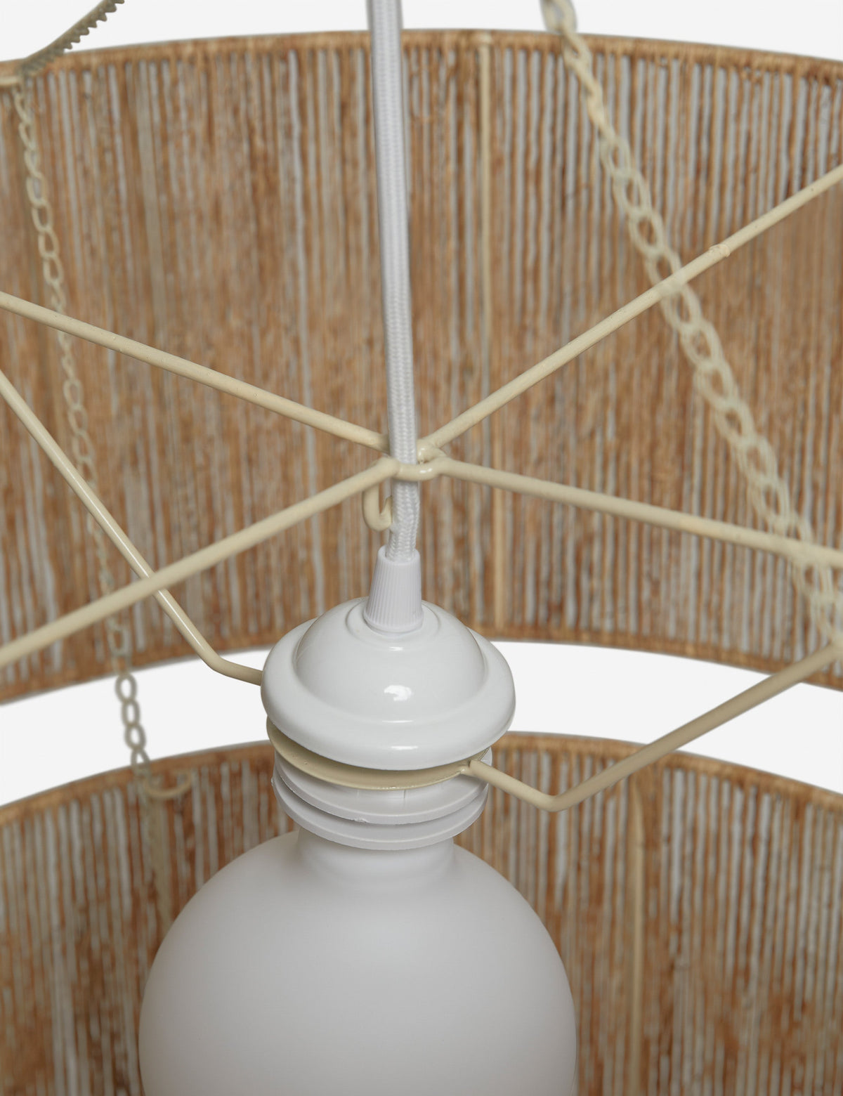 Chavette Chandelier, Natural product view 5