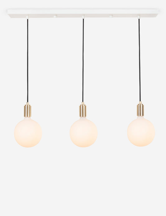 Triple Linear Pendant Light with Sphere IV product view 2