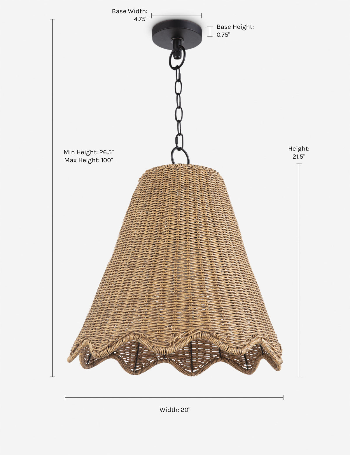 Summer Outdoor Pendant Light product view 8