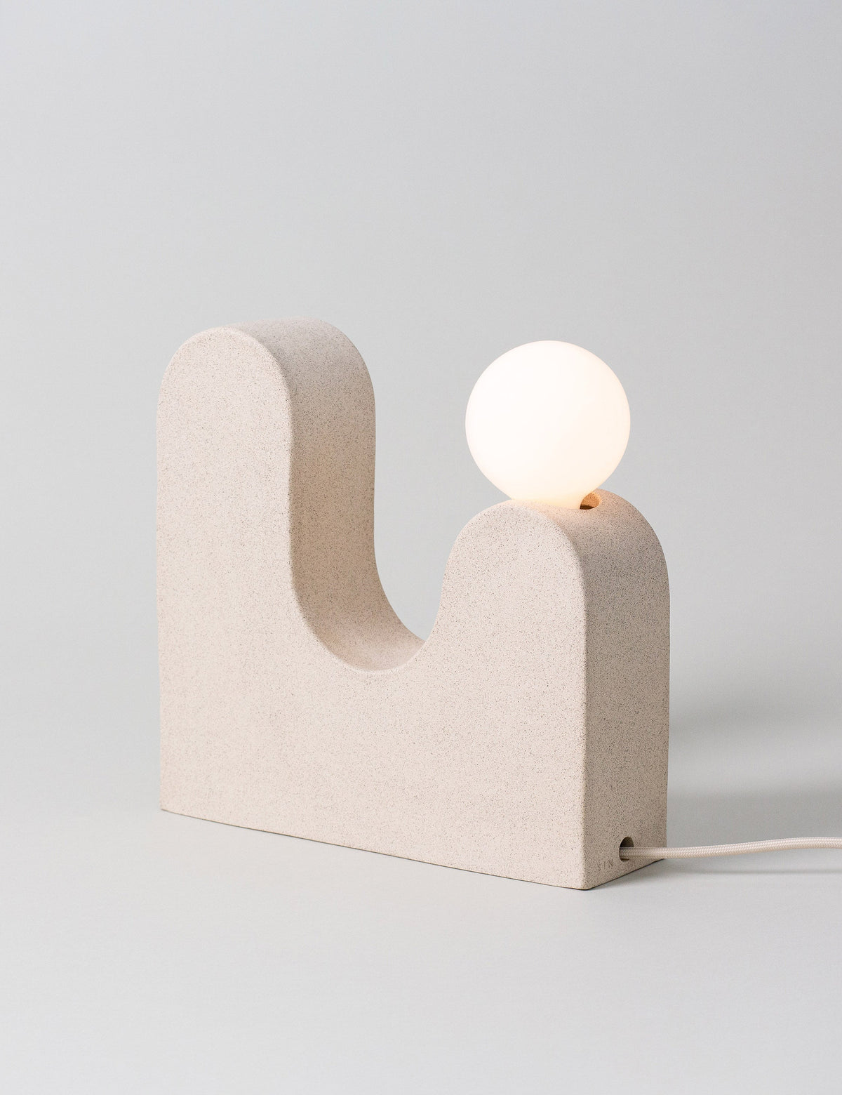 Rolling Hills Table Lamp sand finish product view 2