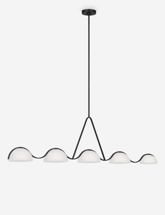 Nido Linear Chandelier product view 2