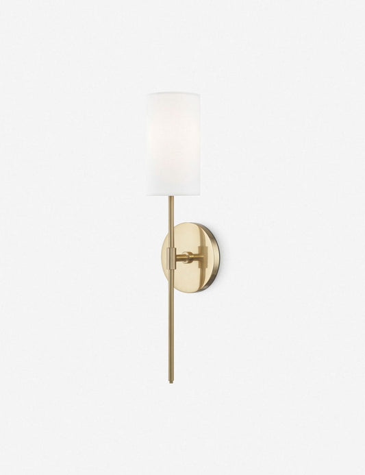 Jensine Sconce aged brass finish product view 2
