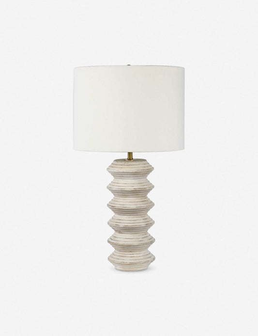 Nova Wood Table Lamp bedside lamp front view