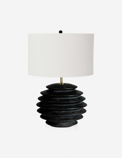 Accordion Round Table Lamp bedside lamp front view