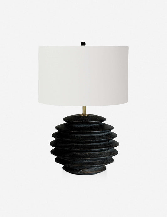 Accordion Round Table Lamp bedside lamp front view