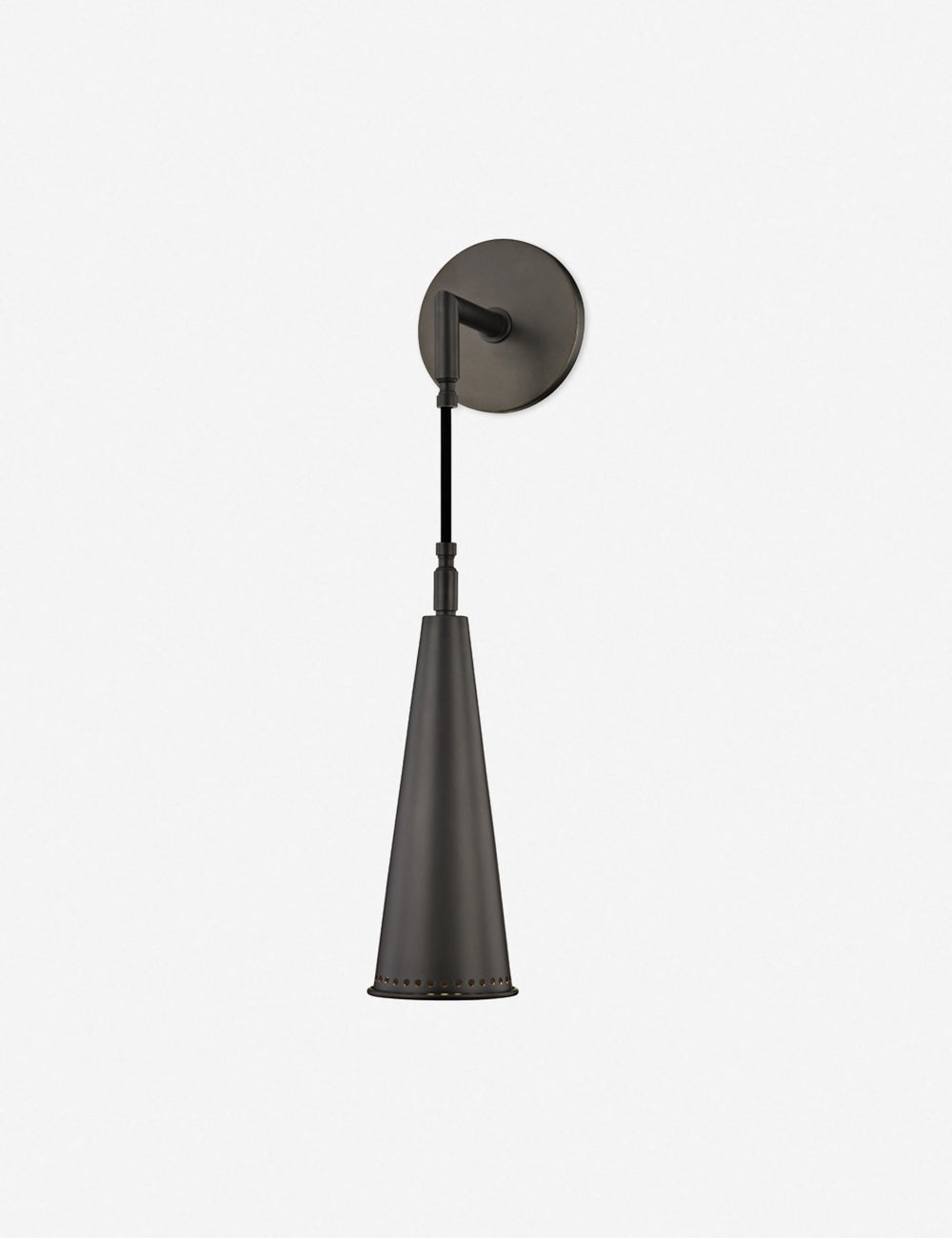 Colleen Sconce bedroom wall light front view
