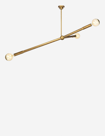 Talon Chandelier dining room light front view