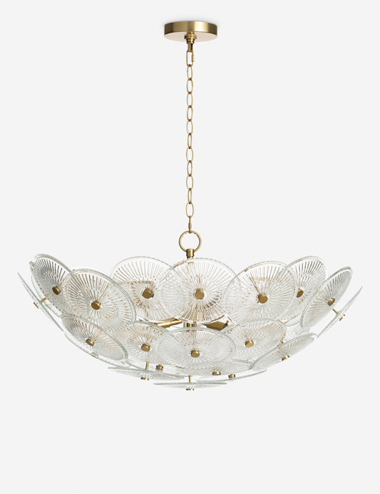 Holly Chandelier dining room light front view