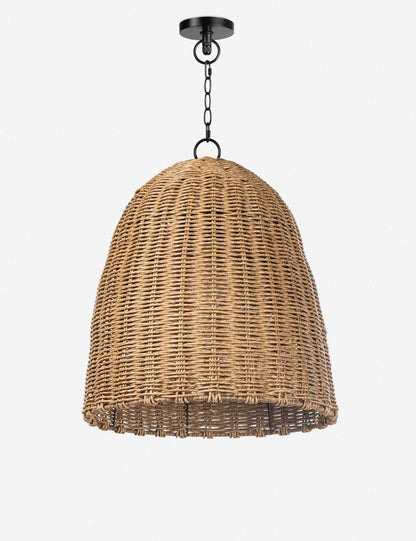 Beehive Outdoor Pendant Light kitchen island light front view