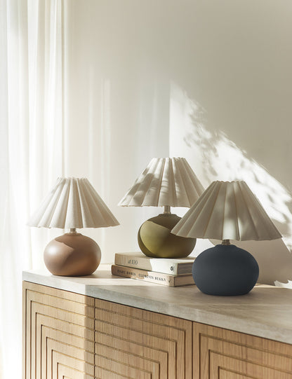 Luis Table Lamp styled in a room
