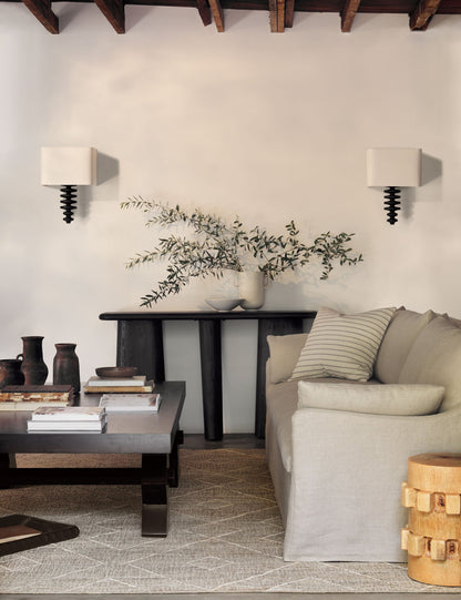 Fishbone Sconce bedroom wall light front view