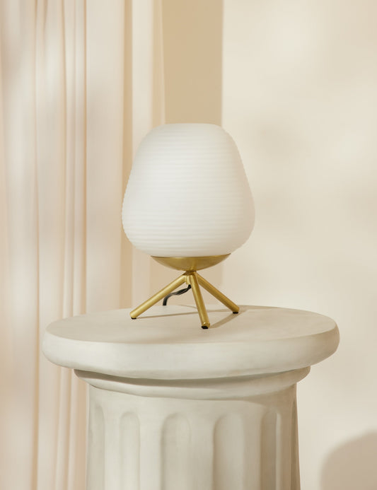 Ina Mini Desk Table Lamp desk task lamp in a styled room