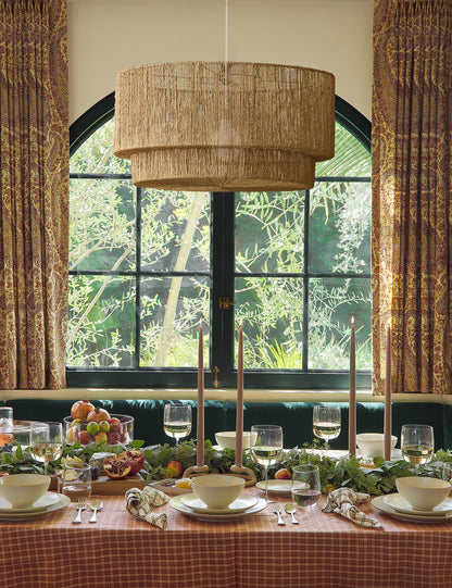Sayan Pendant Light kitchen island light in a styled room