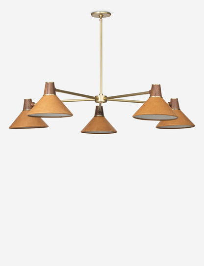 Doherty Chandelier dining room light front view