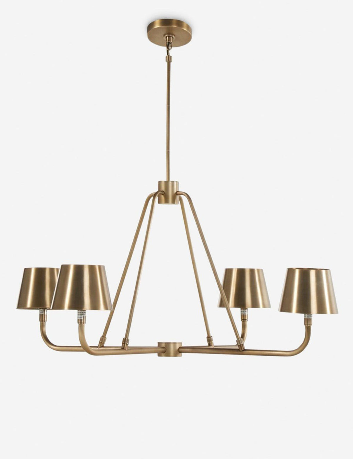 Witting Chandelier dining room light front view