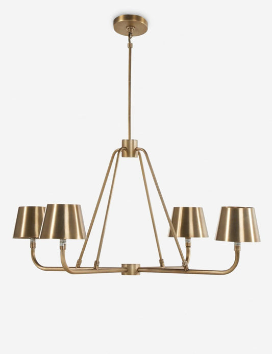 Witting Chandelier dining room light front view
