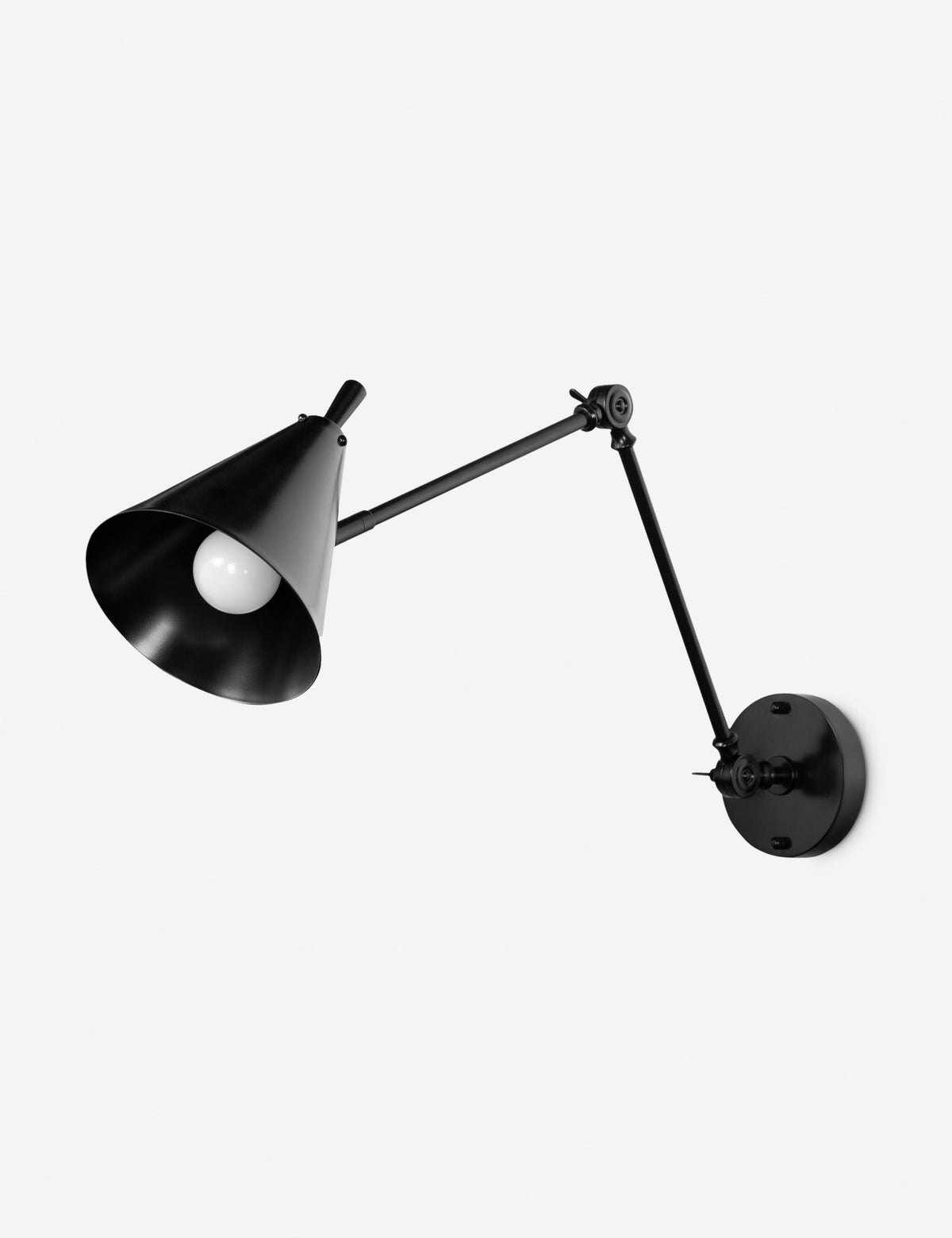 Kepler Sconce bedroom wall light front view