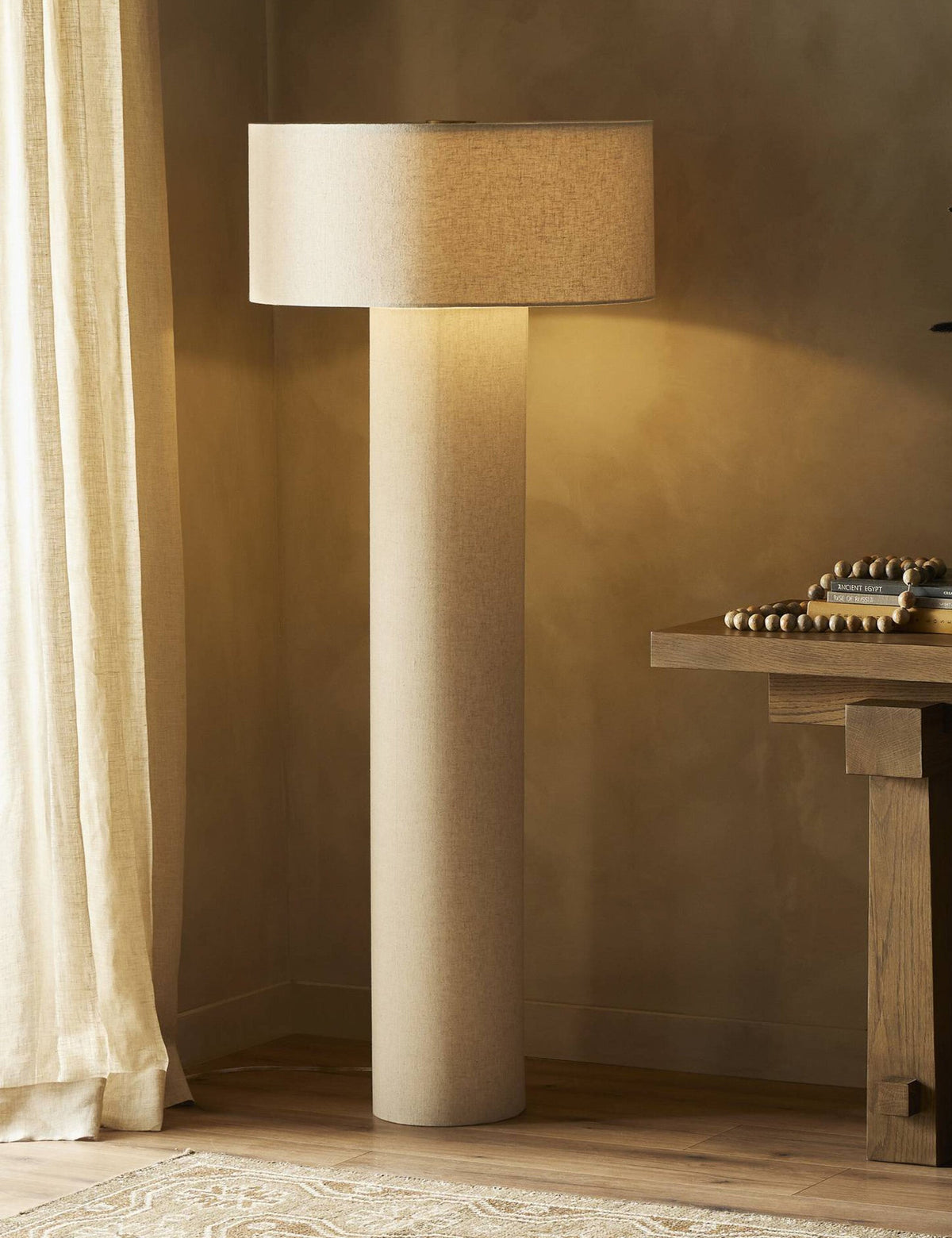 Solstice Floor Lamp living room floor lamp front view