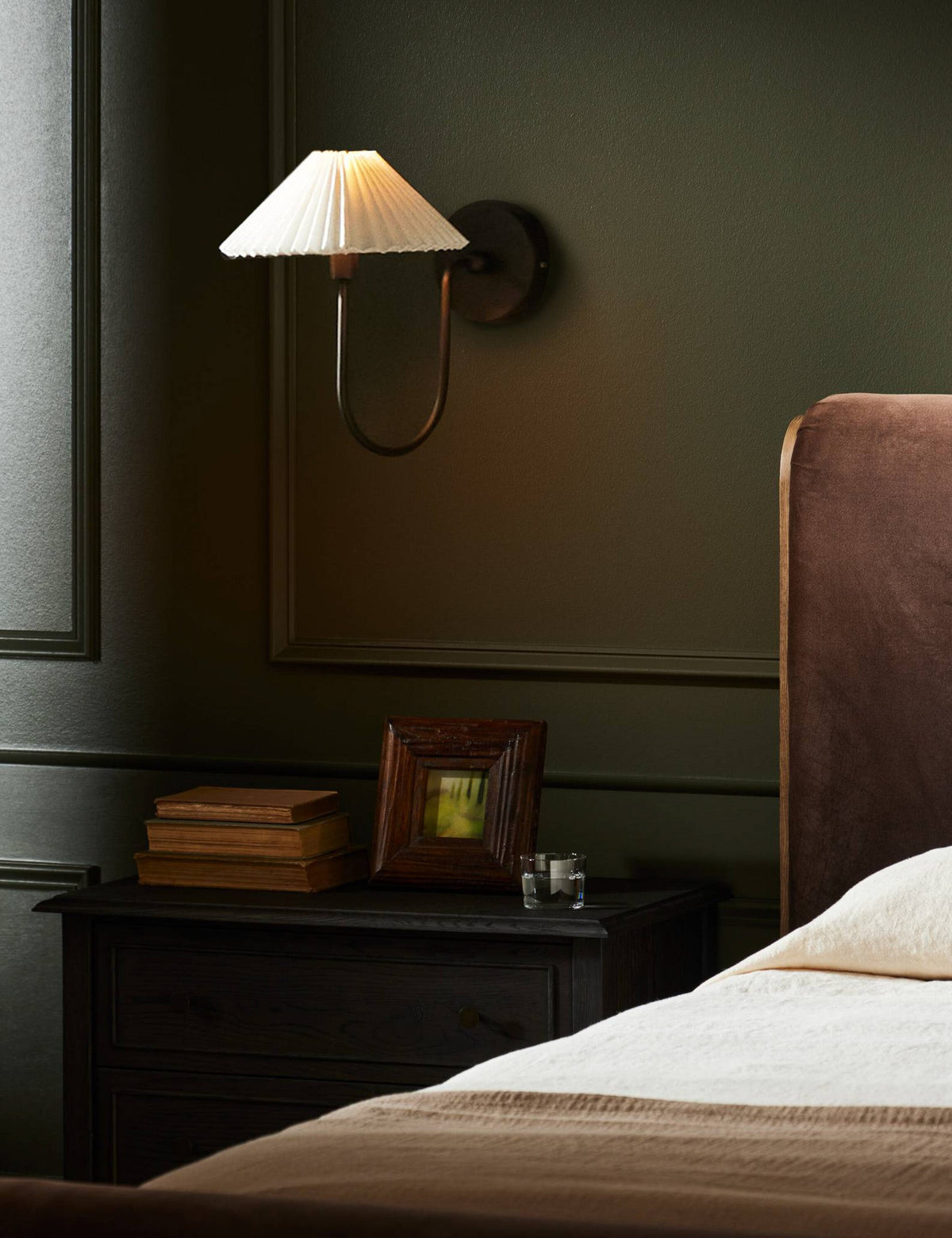 McVea Sconce bedroom wall light front view