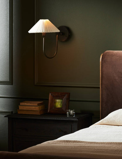 McVea Sconce bedroom wall light front view