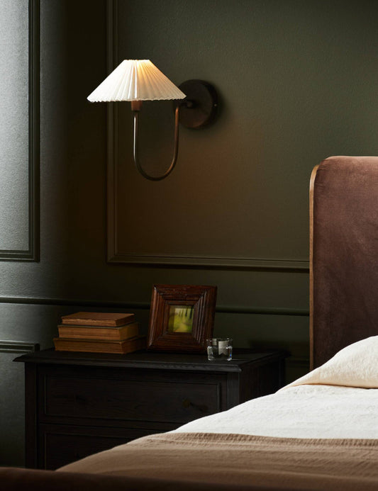 McVea Sconce bedroom wall light front view