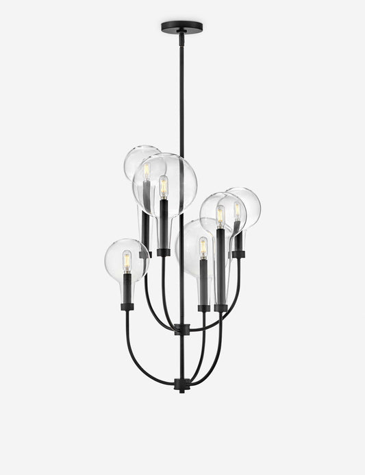 Hennig Chandelier dining room light front view