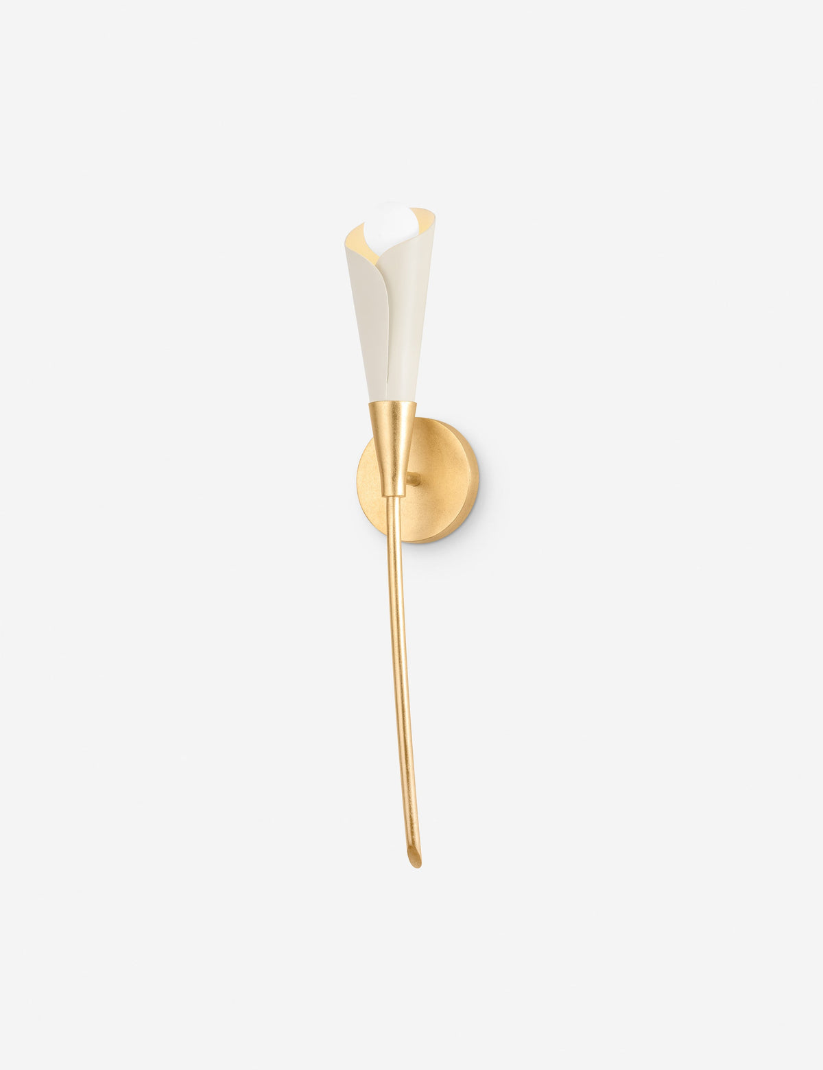 Yvette Sconce bedroom wall light front view