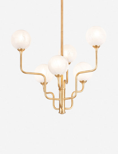 Keller Chandelier dining room light front view