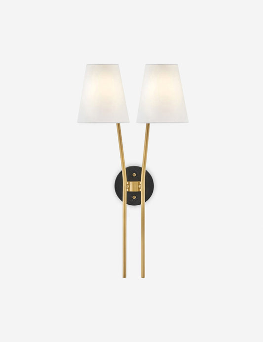 Teague Sconce bedroom wall light front view