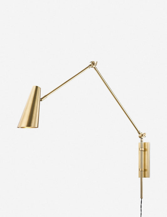 Symphony Plug-In Sconce bedroom wall light front view