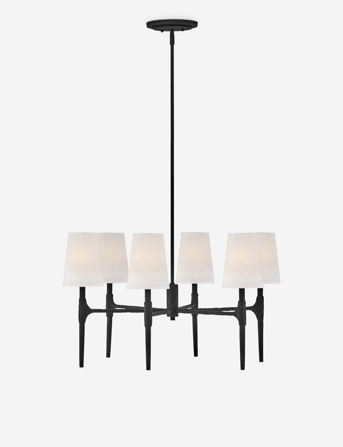 Ingle Chandelier dining room light front view