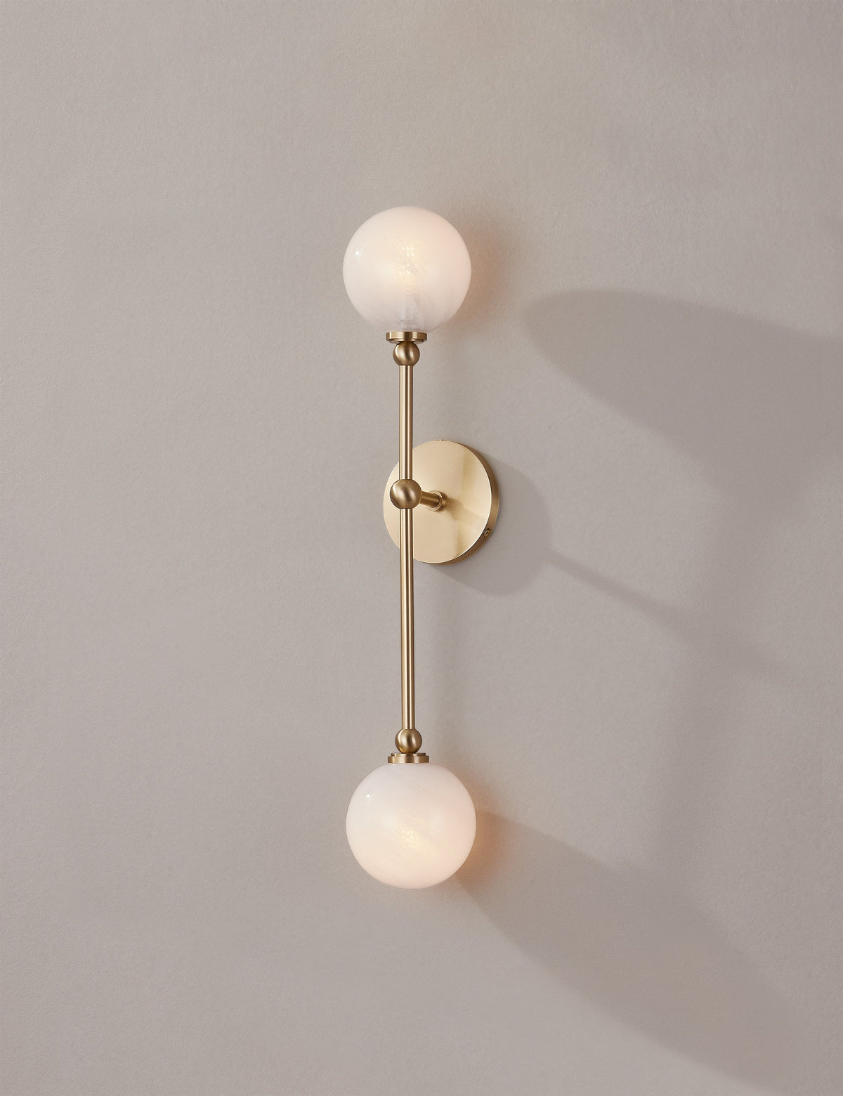 Helia Sconce bedroom wall light front view