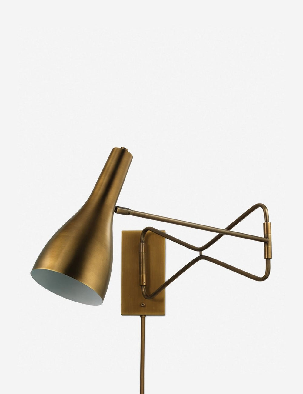 Nonna Plug-In Sconce bedroom wall light front view