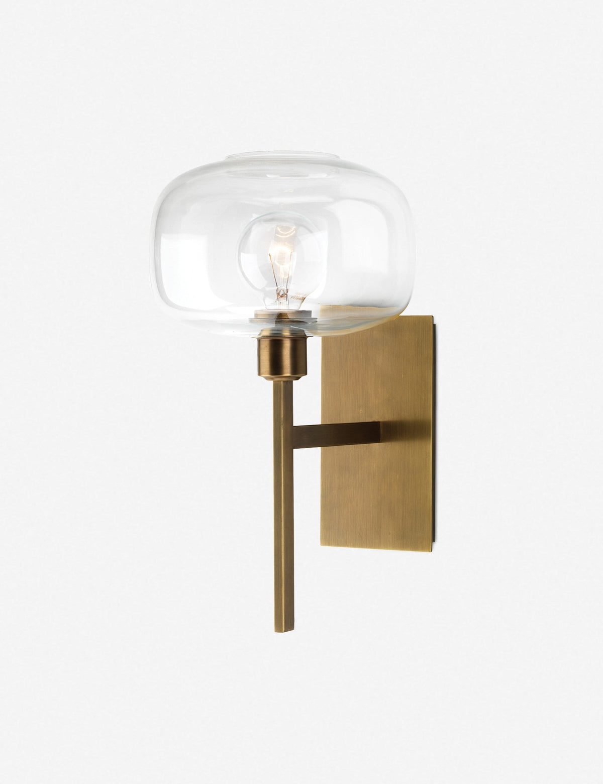 Karly Sconce bedroom wall light front view