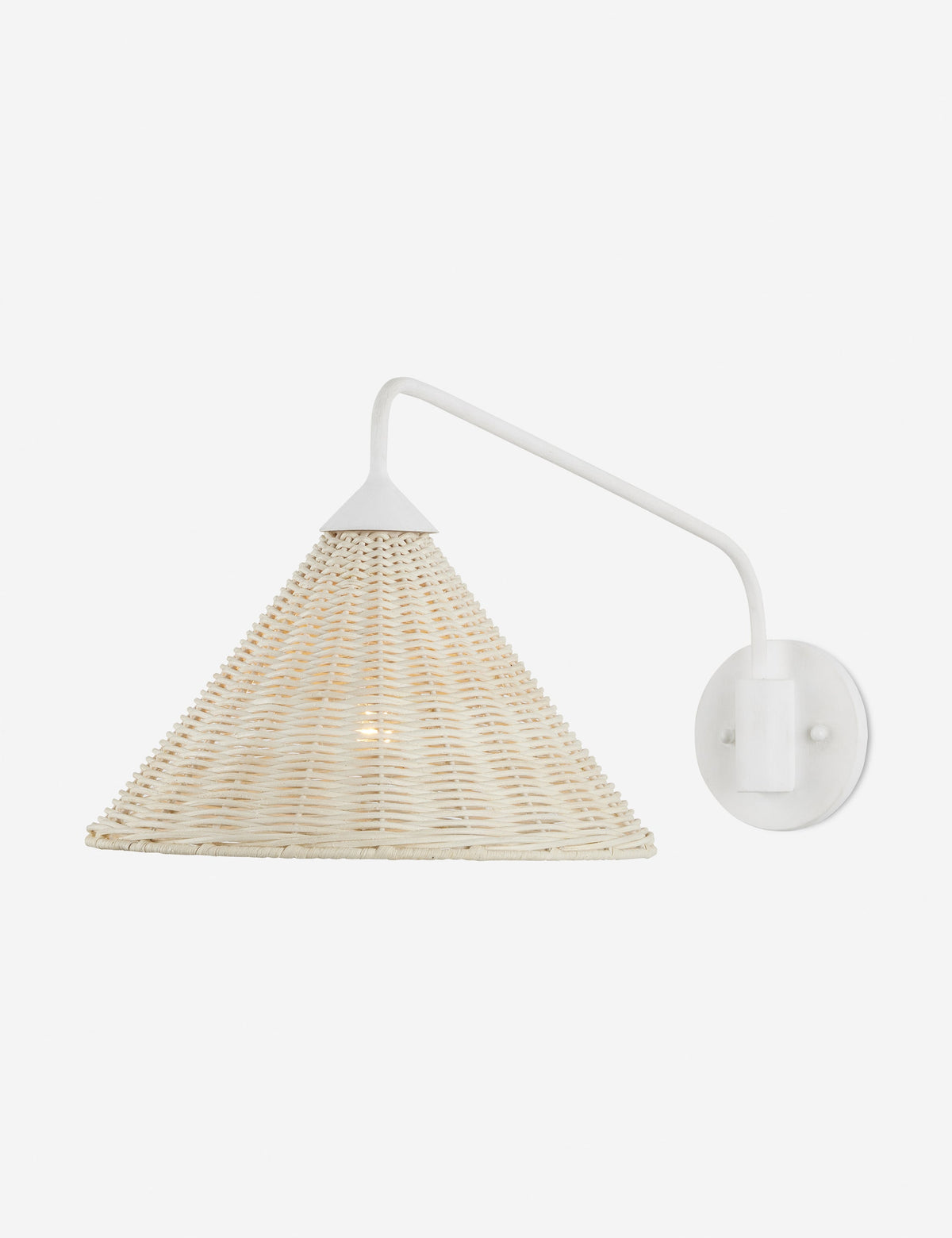 Caroline Sconce bedroom wall light front view