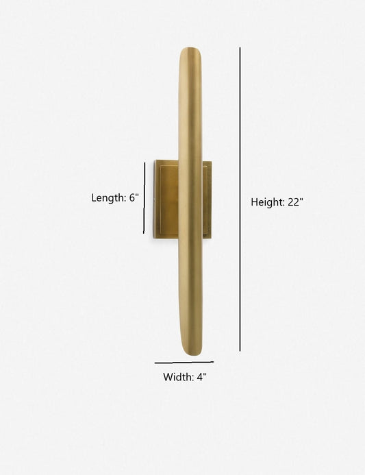 Baton Sconce product view 2