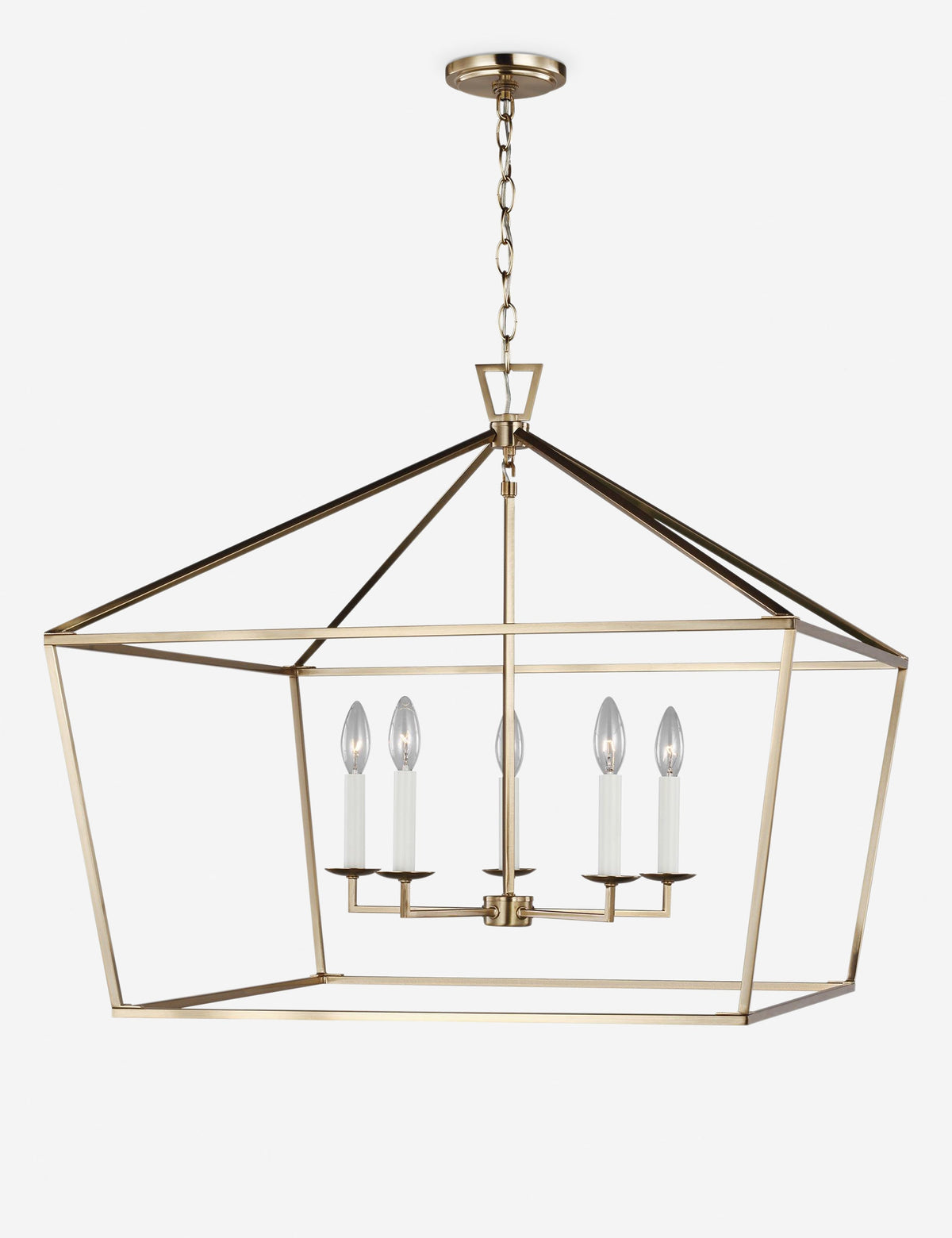 Gala Wide Pendant Light kitchen island light front view