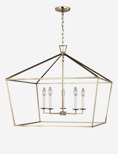 Gala Wide Pendant Light kitchen island light front view