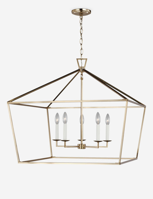 Gala Wide Pendant Light kitchen island light front view
