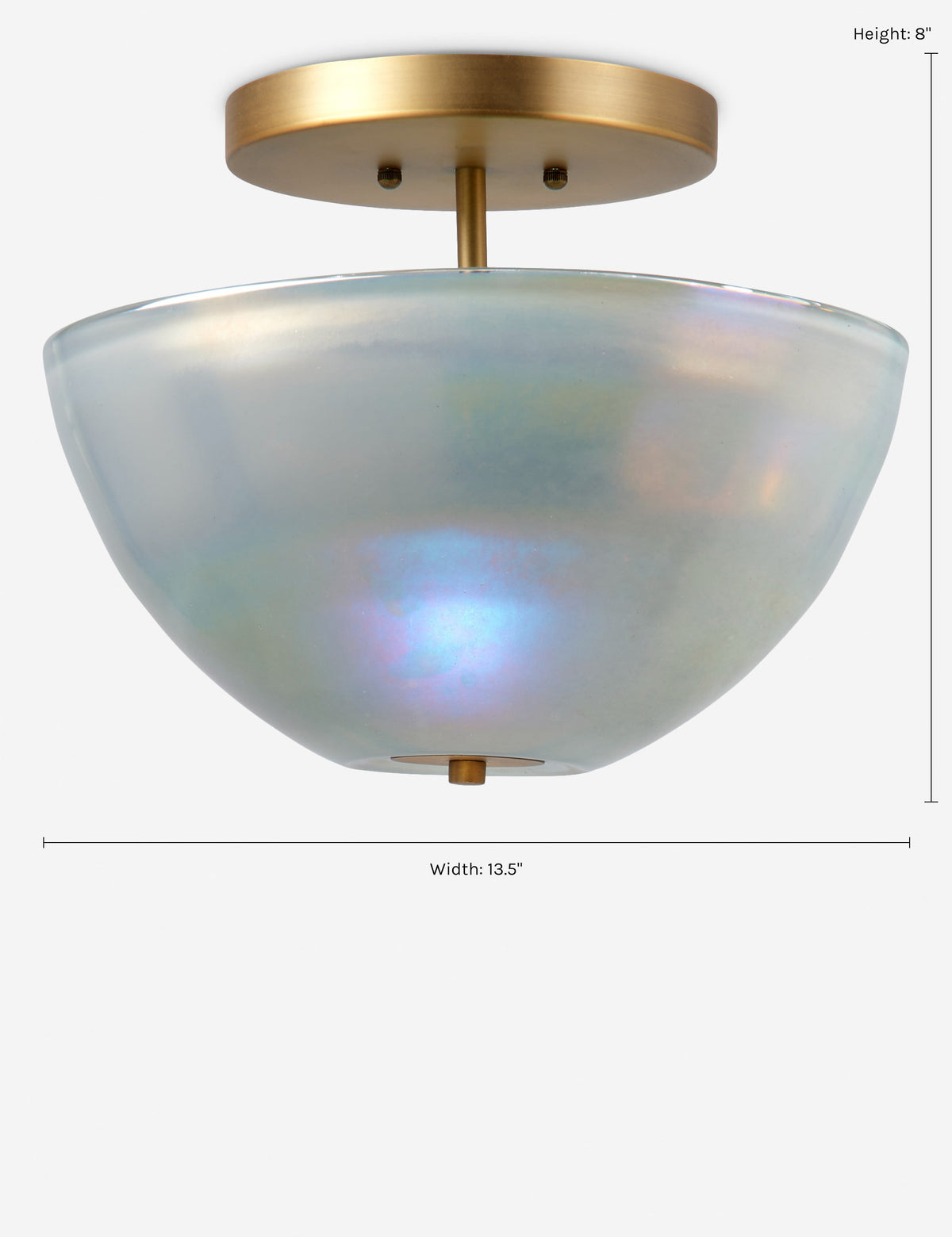 Akari Semi-Flush Mount Light product view 3