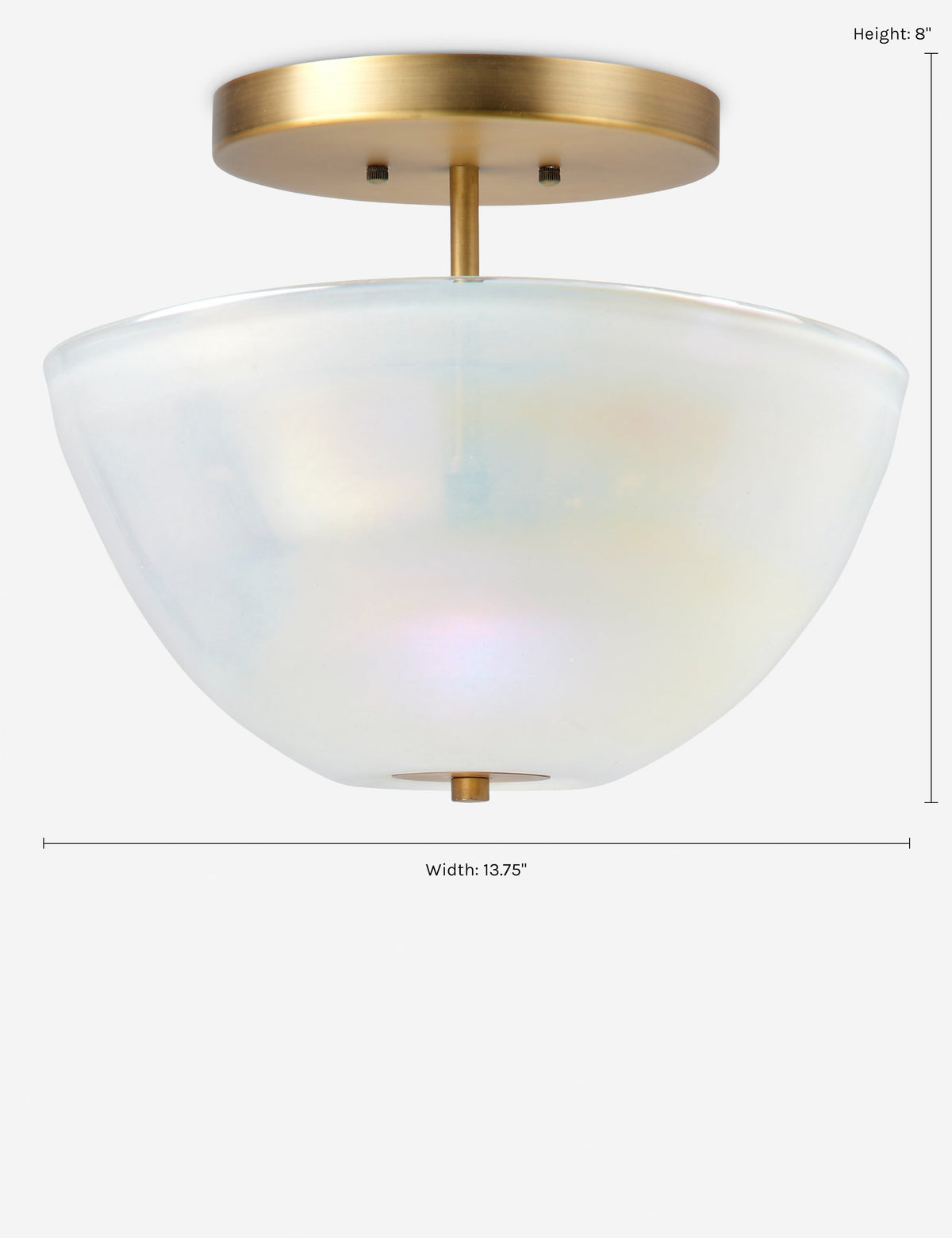Akari Semi-Flush Mount Light product view 6