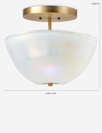Akari Semi-Flush Mount Light product view 6