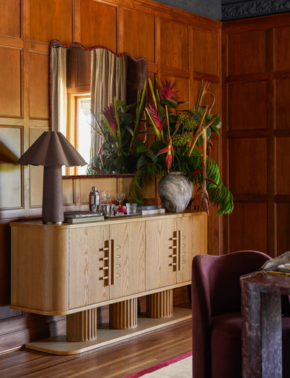 Bemand Table Lamp styled in a room