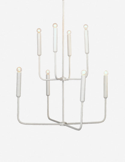 Calina Chandelier dining room light front view