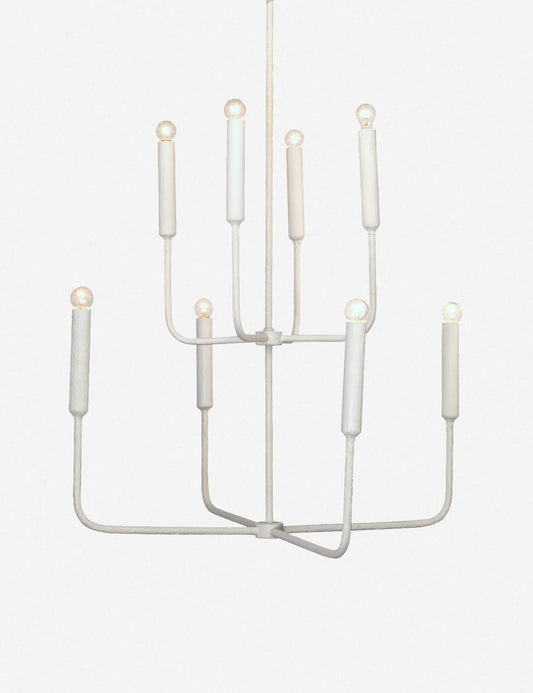 Calina Chandelier dining room light front view