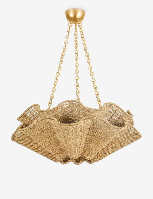 Azuela Chandelier dining room light front view