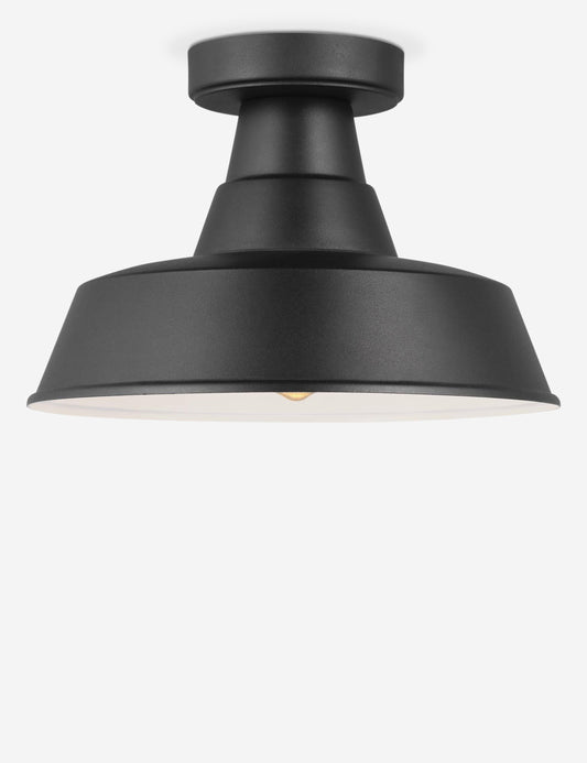 Fisher Outdoor Flush Mount ceiling light front view