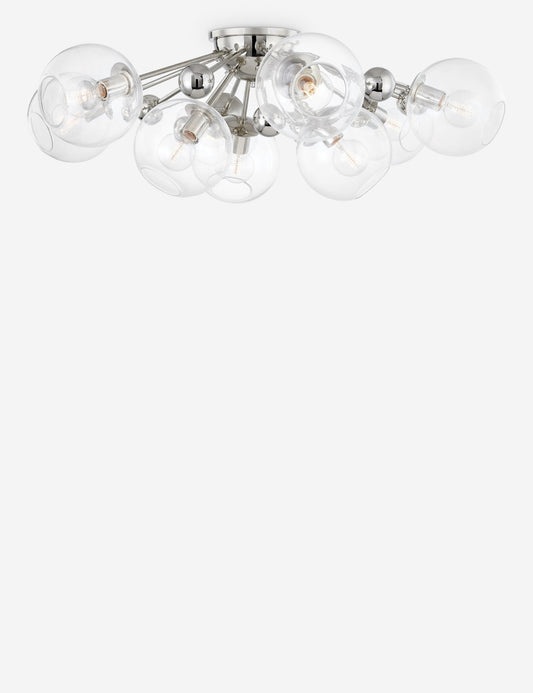 Crystal Semi-Flush Mount Light product view 2