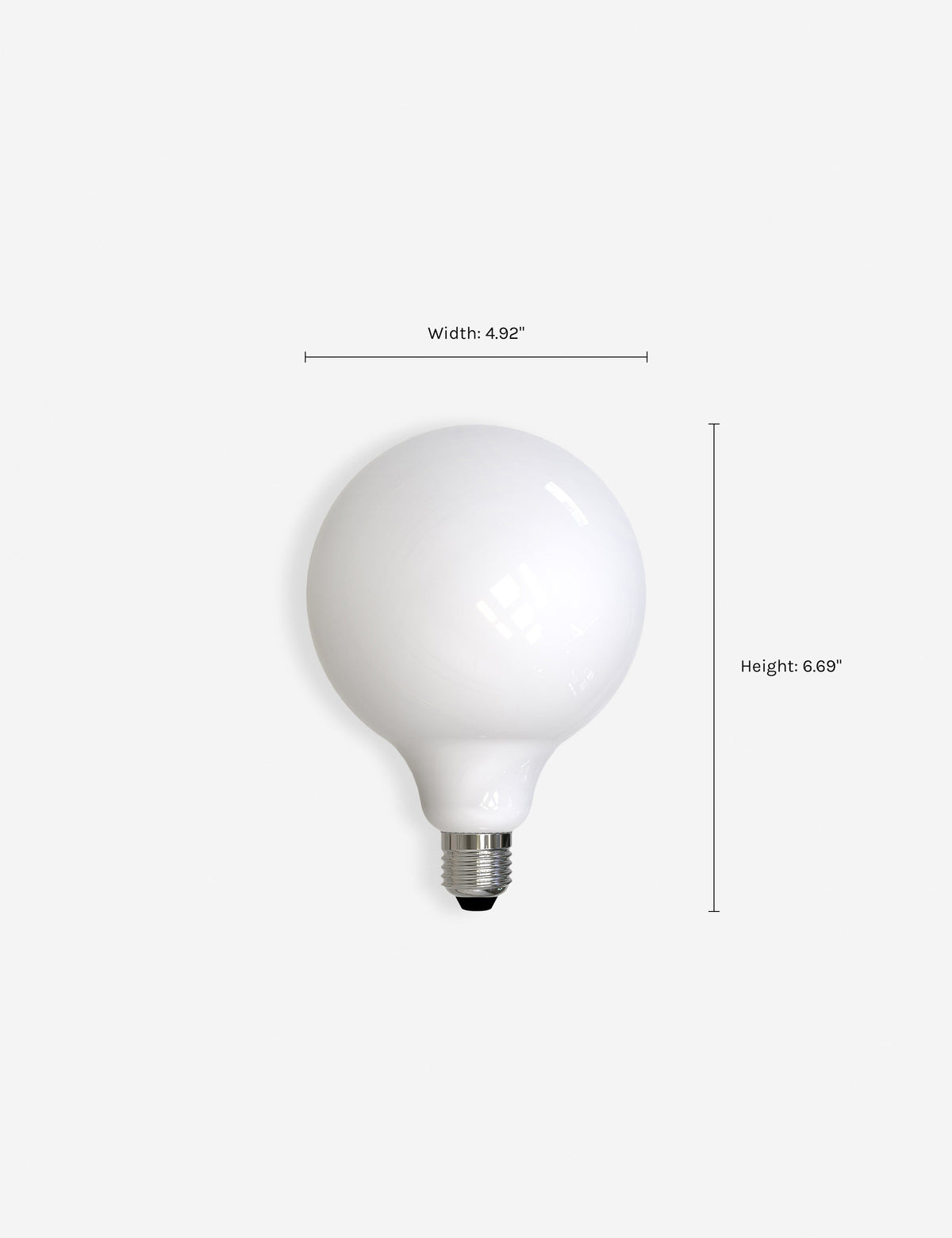 G40 LED Filament Bulb (Set of 2) product view 6