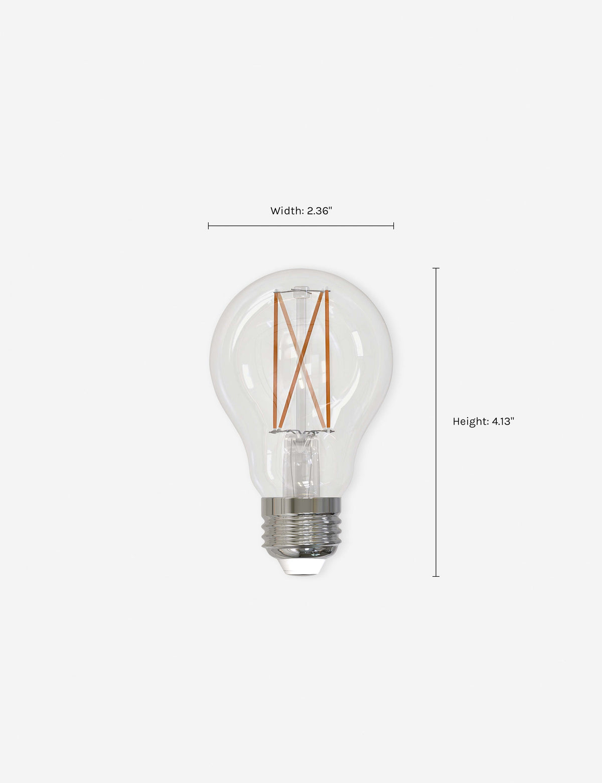 A19 LED Filament Bulb (Set of 4) product view 3